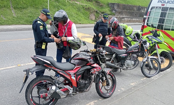 Balance del fin de semana por la Policía Metropolitana de Manizales