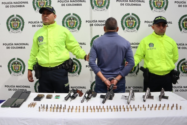 Armas de fuego al servicio de las disidencias en Jamundí