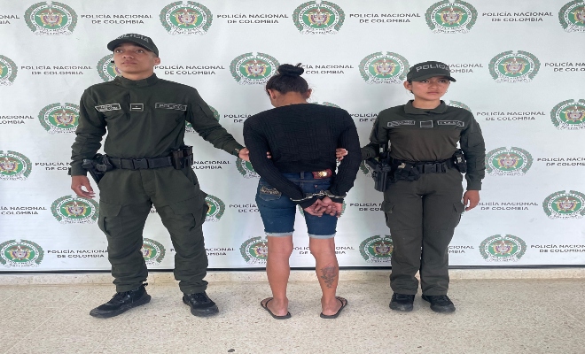 Capturada en flagrancia por el delito de homicidio en Inírida