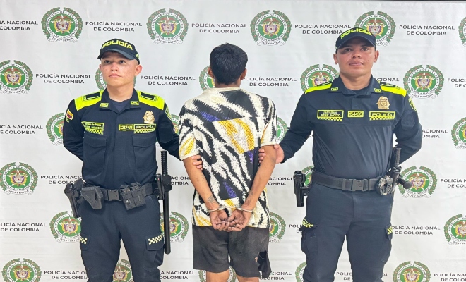 Capturado por el delito de violación de habitación ajena en Inírida