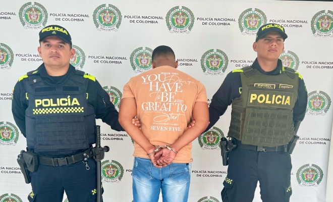 La Policía Nacional captura en Inírida a un ciudadano por el delito de violencia intrafamiliar