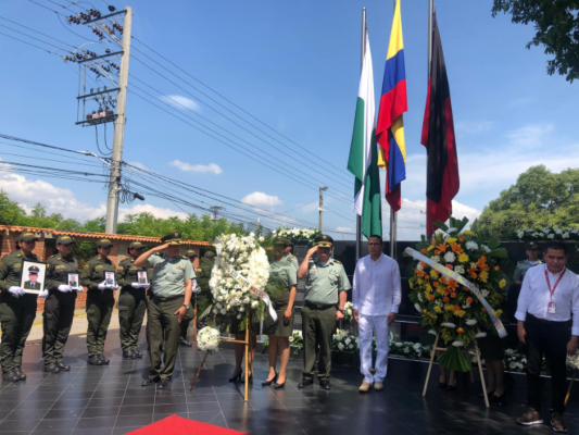 LA POLICIA METROPOLITANA DE CUCUTA CONMEMORA 133 AÑOS DE VIDA INSTITUCIONAL