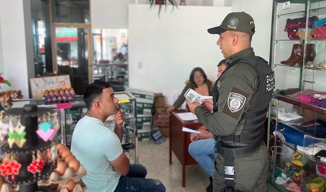 Campaña de prevención contra la extorsión