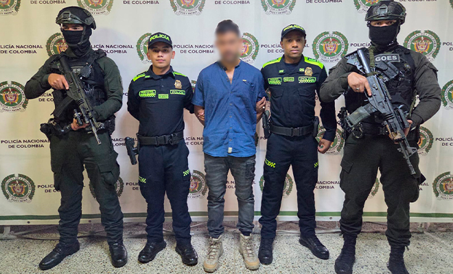 Captura alias El Flaco