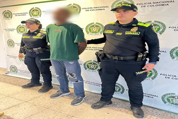 Policia Nacional logra la captura de un hombre en Neiva