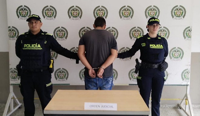 Capturado por violencia intrafamiliar