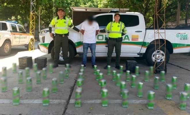 Capturan a hombre por transportar licor adulterado en v&iacute;a Bosconia&ndash;Valledupar