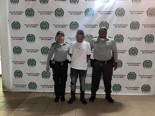 Capturado en Cartagena uno de los mas buscados en Bogota, alias Ricardo, a quien figuraba con 8 anotaciones judiciales