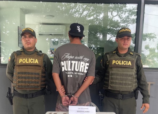 Capturado por trafico de estupefacientes 