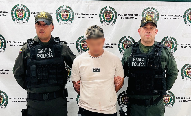 Capturado por el delito de extorsion