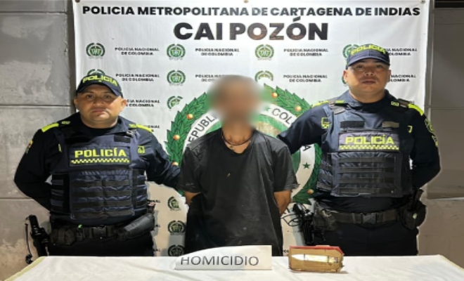 Capturado por el delito de homicidio