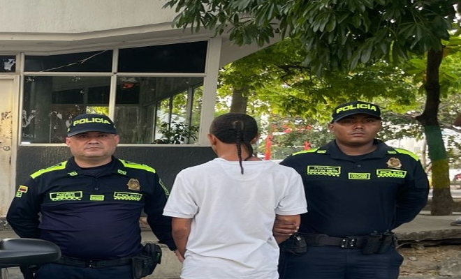 Capturado por hurto y porte ilegal de armas de fuego