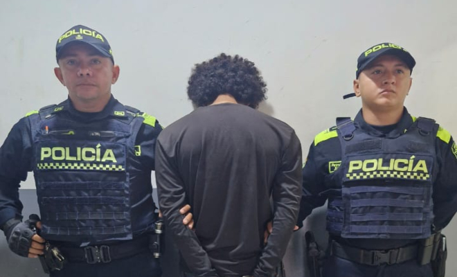 Capturado por el delito de porte ilegal de armas de fuego