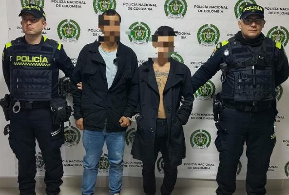 En Manizales, dos hombres fueron capturados por intimidación o amenaza y por entorpecer el procedimiento policial