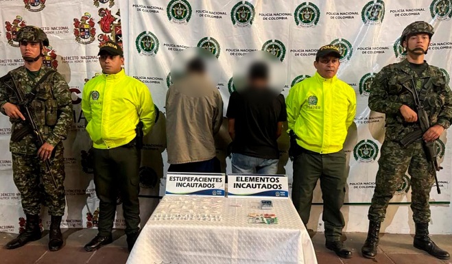 Capturados por estupefacientes San Gil