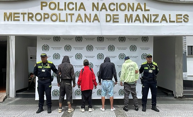 Capturados por hurto en centro comercial