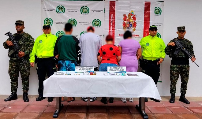 Capturados por microtráfico