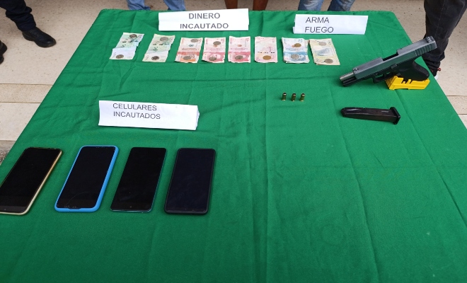 Capturados por el delito de hurto 