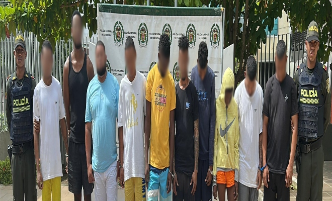 Desarticulada banda delincuencial los “Dino Duros”, responsables de más de 20 hurtos a personas y empresas de la zona franca en la vía de Barú