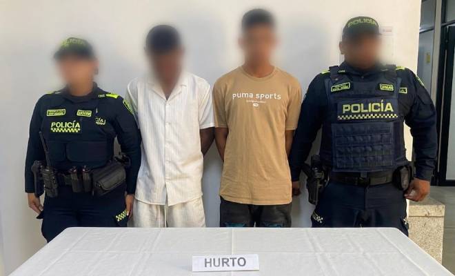 Capturadas dos personas en Soledad por hurto agravado y recuperado motocarro