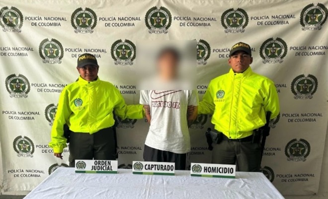 Capturamos al responsable de un homicidio en Envigado