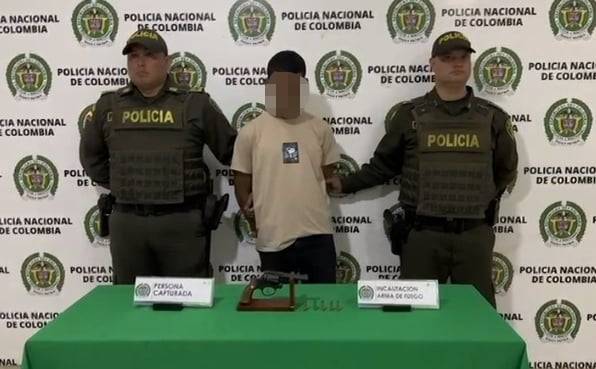 Capturado un hombre de nacionalidad extranjera con un arma de fuego 