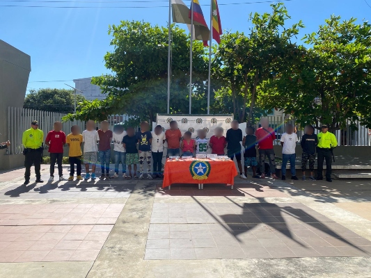 En el Centro Historico de Cartagena capturan a 20 personas por el trafico de estupefacientes