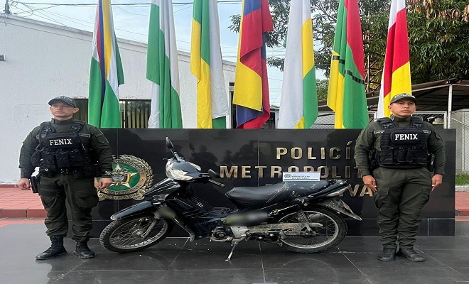 Autoridades intensifican recuperación de motos en Neiva.