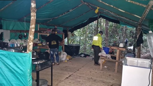 En esta operación se incautaron elementos