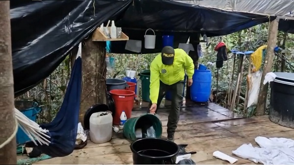 Una operación coordinada con Fiscalía, Ejercito y Policía 