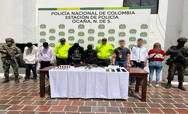 Desarticulado grupo delincuencial "Los cartuchos" en Ocaña