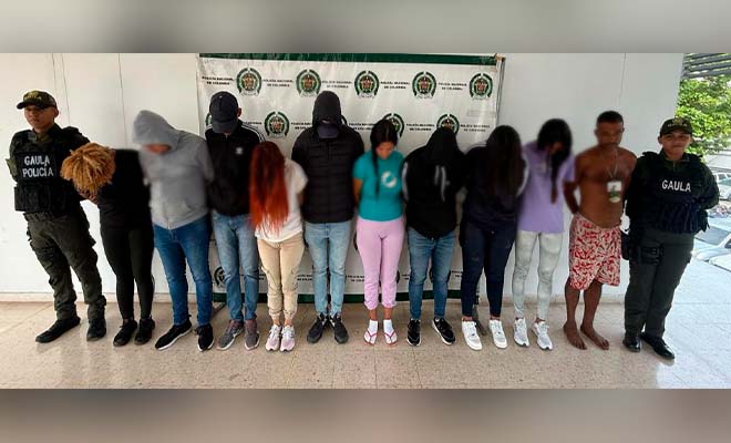 Desmantelado GDCO 'Los Satanás', dedicado a la extorsión en la ciudad de Soacha