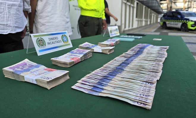 Incautación de dinero por estafa 