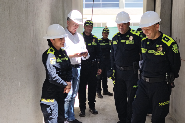 La Dirección Logística y Financiera de la Policía Nacional lidera visita técnica para evaluar avances, retos y necesidades del proyecto  Policía Metropolitana de Valledupar