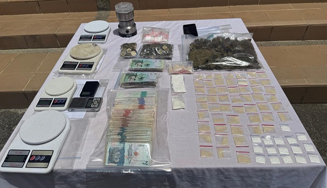 Elementos Incautados de los capturados