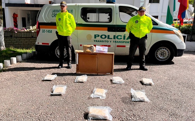 Estupefaciente incautado