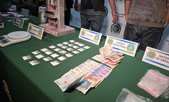 Estupefacientes encontrados 