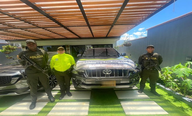 Extinci&oacute;n de dominio de bienes avaluados en 9.000 millones de pesos.