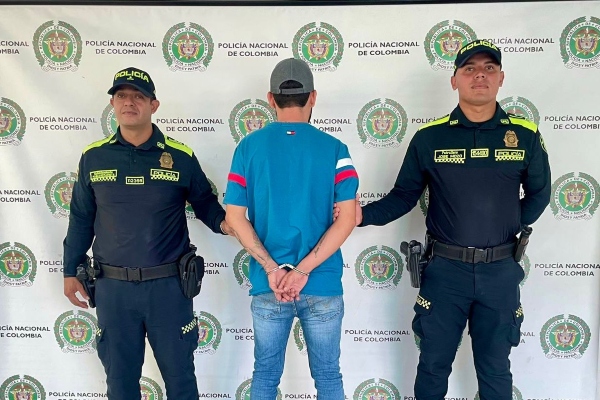 Captura en flagrancia por el delito de fuga de preso en Inírida