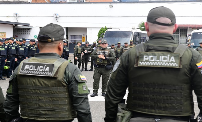 Formación dispositivo policial