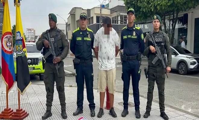 Capturan en Barrancabermeja a alias &ldquo;Pega Pega&rdquo; por hurto a comercios fue enviado a prisi&oacute;n.