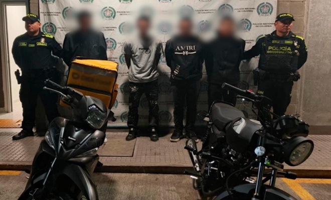 Coordinación tecnológica y reacción policial permitieron capturar a cuatro personas por hechos ocurridos en el Poblado