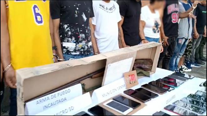 16 capturas por concierto para delinquir y extorsión