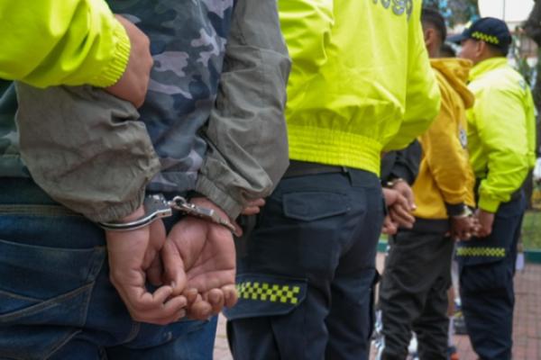 Capturadas 9 personas vinculadas al Tren de Aragua por tráfico de estupefacientes y extorsión en Bogotá