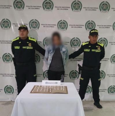 Capturada una persona en flagrancia por tráfico de estupefacientes