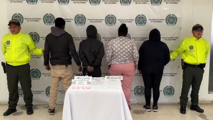 4 capturados y droga incautada en allanamientos simultáneos