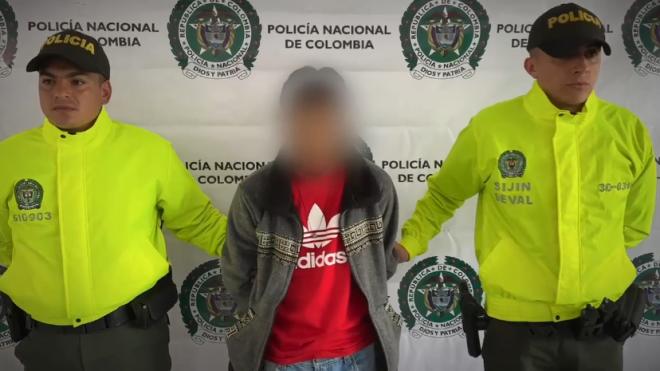 Era solicitado por la justicia tras ser vinculado a un hurto ocurrido en el parque Bolívar