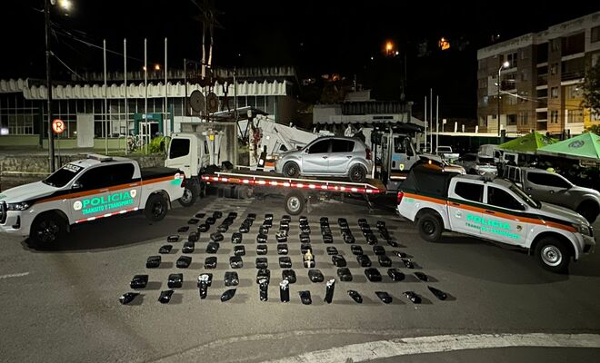 Incautado cargamento de marihuana en Nariño