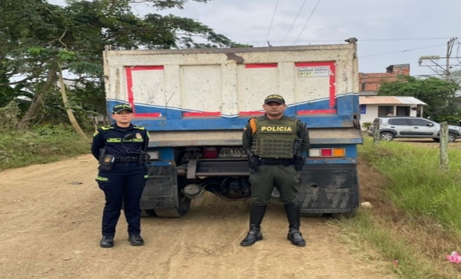 Acciones de control permiti&oacute; la incautaci&oacute;n de material de arrastre transportado sin los permisos exigidos por la ley