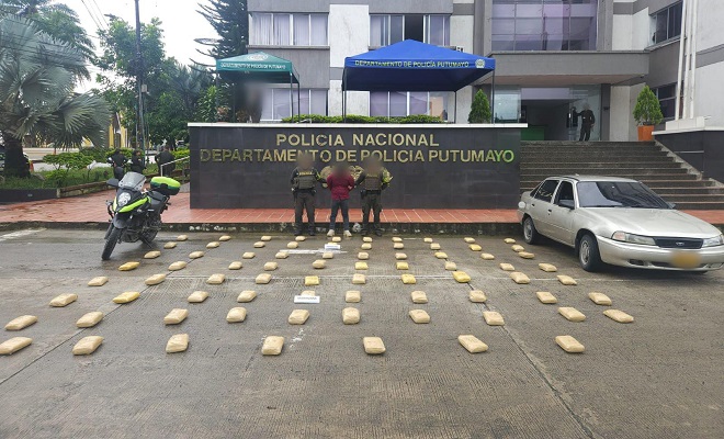 Incautación de marihuana en Mocoa